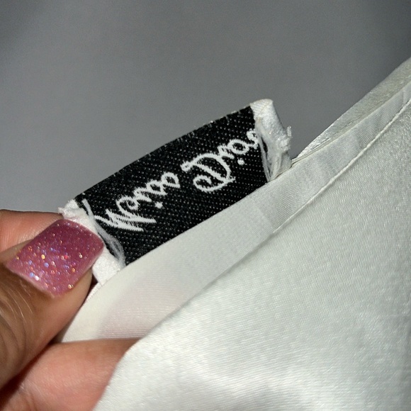 MISS DIOR Vintage Sleek Ivory Chemise Nightgown - Picture 10 of 11